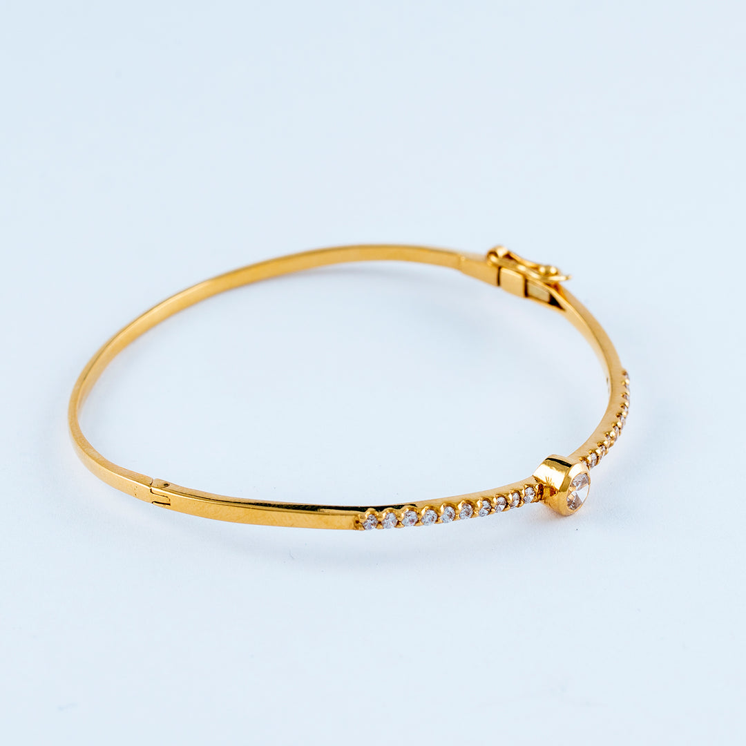22KT YELLOW GOLD BANGLE (BA0000694) – Swarnamahal Jewellers Ltd