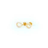 22KT YELLOW GOLD EAR STUD (ES0000841)